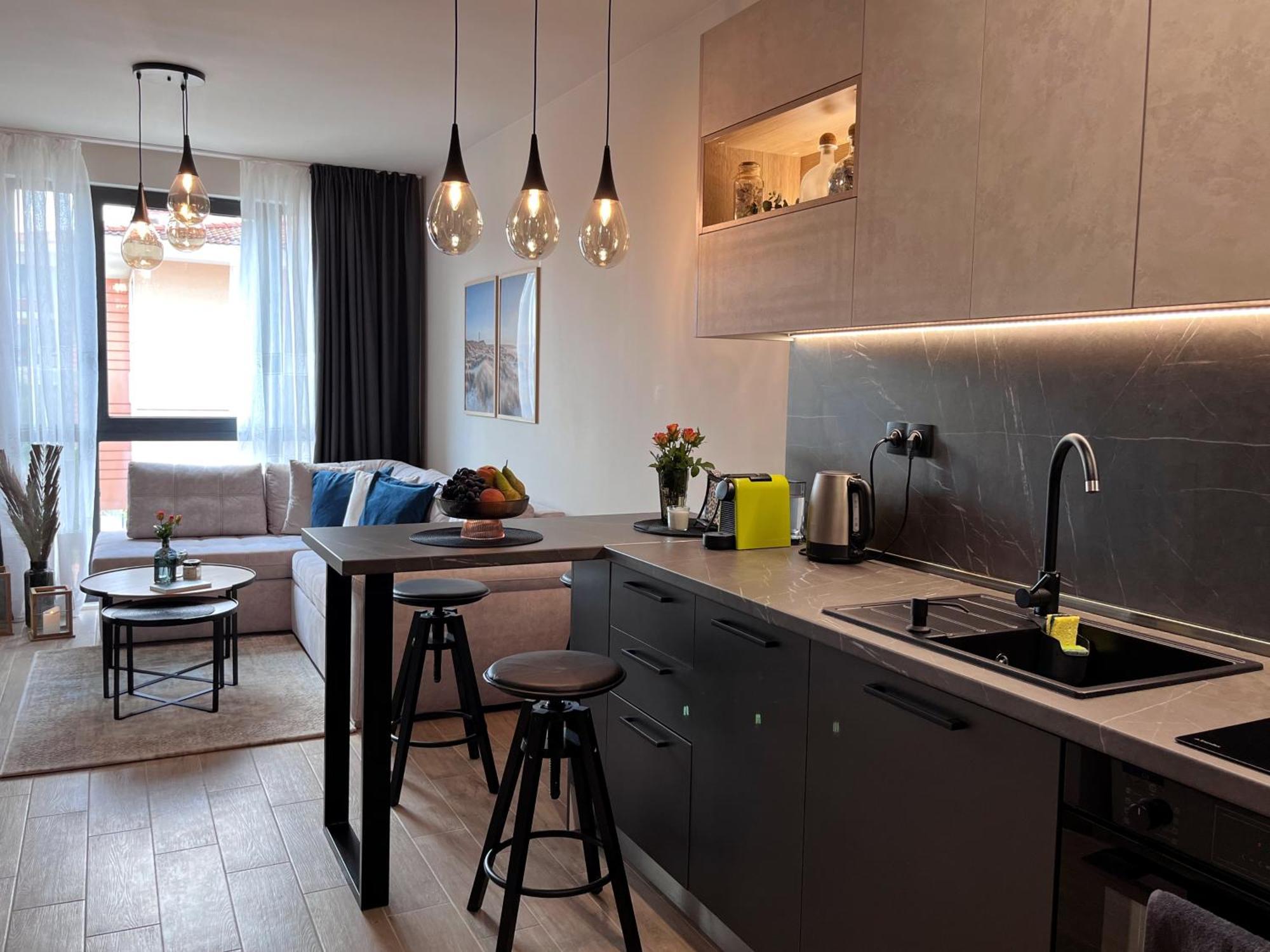 Azur Alegria Studio - Free Parking & Pool Saints Constantine and Helena Bagian luar foto