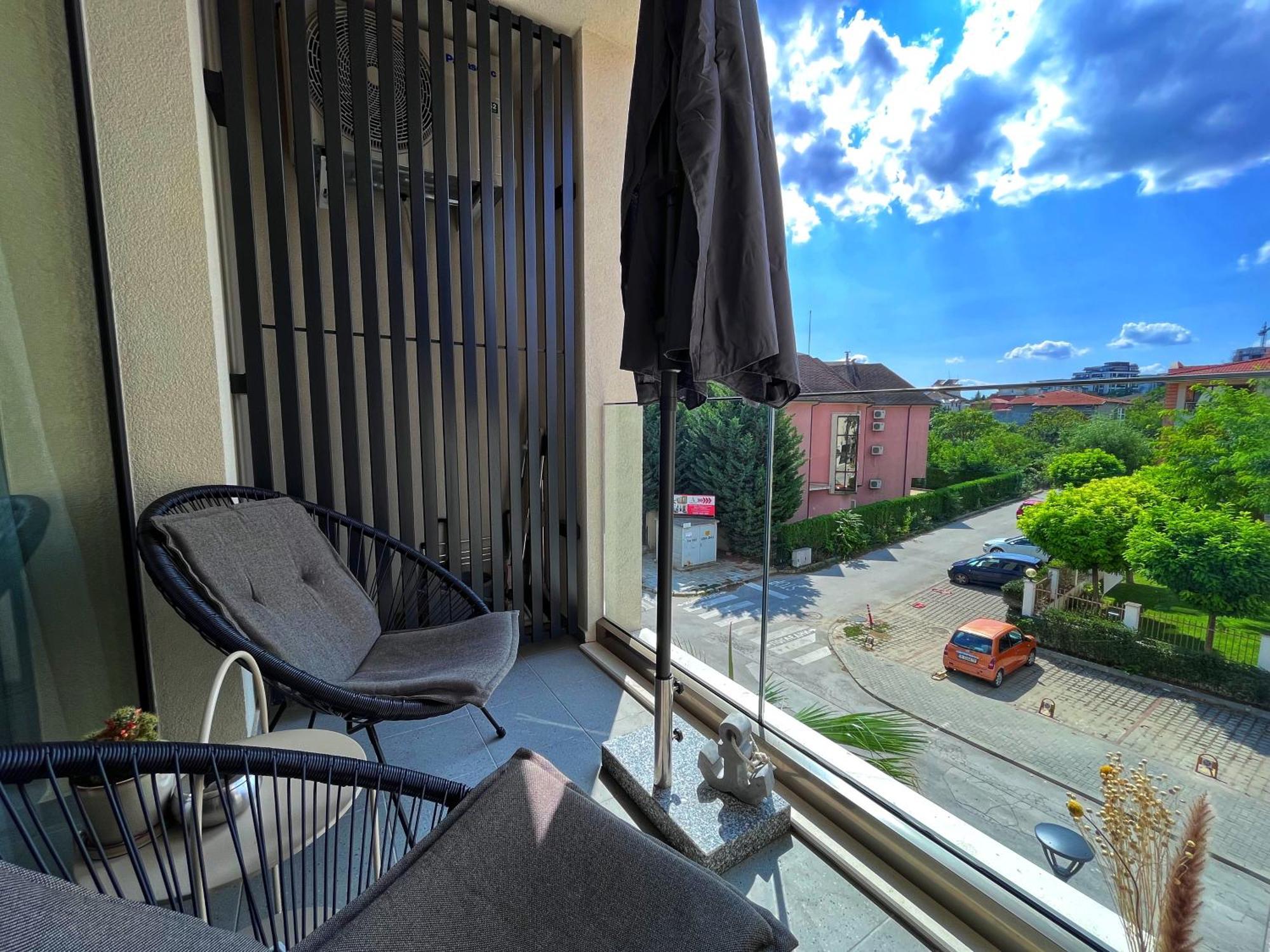 Azur Alegria Studio - Free Parking & Pool Saints Constantine and Helena Bagian luar foto